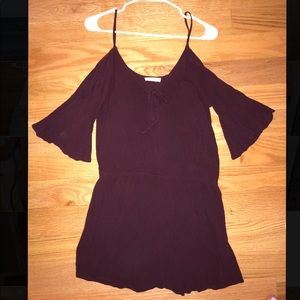 Cold shoulder PacSun romper